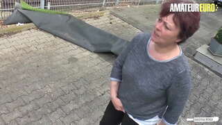 AMATEUR EURO - Horny BBW Woman Loves To Fuck With Her Hubby&amp;#039;s Best Friend