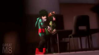 بطلي أكاديمية الشخصيات ممارسة الجنس