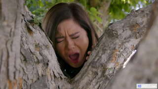 Offentlig Lesbiske Trekantsex