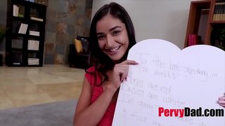 S. 女儿想要的父亲的阴茎上情人节