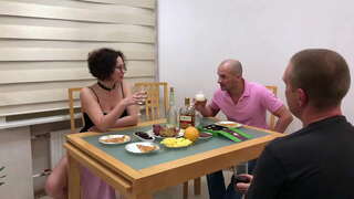 Two guys fucked a former classmate (part 1)